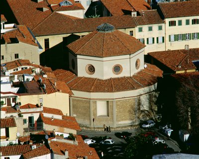 Rotonda di Santa Maria degli Angeli, iniziata nel 1434 da Filippo Brunelleschi